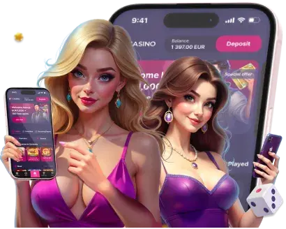 Screenshot der NV Casino App Oberfläche auf einem Smartphone